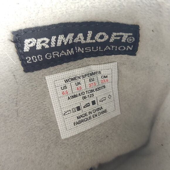 The North Face Women's Snowtropolis US6,5 Brown Suede Insulated Lace Up Boots - Picture 11 of 16